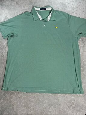 Masters Augusta National Clubhouse Collection Polo 4XL Made In Italy